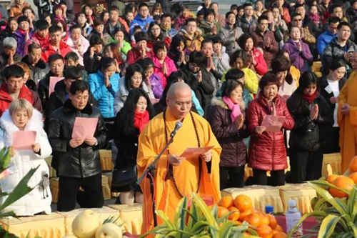 龙口南山景区2018年元旦祈福迎新 给您送去一份吉祥