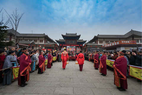 ③庙会期间祭山文化演出