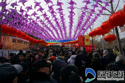 【网络祝年】尝小吃 赏民俗 2019年烟台毓璜顶庙会开启