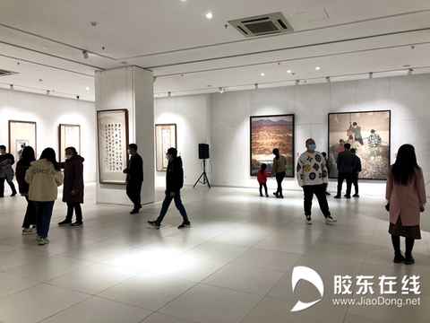 烟台美术博物馆展出受到公众欢迎