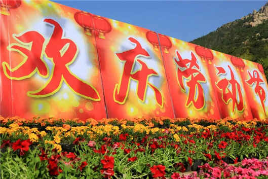 樱花盛开迎五一 游客赤山打卡赏花成时尚