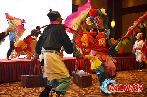 海阳大秧歌亮相中国民间文化艺术之乡分享活动