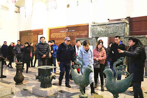 山东省旅行社研学考察团到访南山